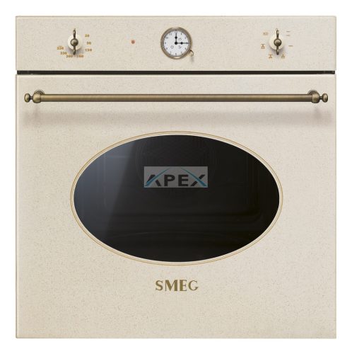 SMEG HŐLÉGKEVERÉSES SÜTŐ, Colonial design, 60 cm, analóg, avena