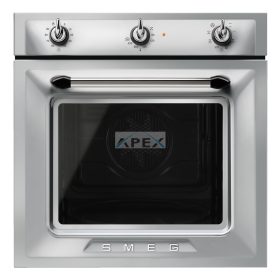   SMEG LÉGKEVERÉSES SÜTŐ, Victoria design, 60 cm, analóg, inox