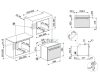 SMEG HŐLÉGKEVERÉSES SÜTŐ, Classica design, 70 cm, ES LCD, inox
