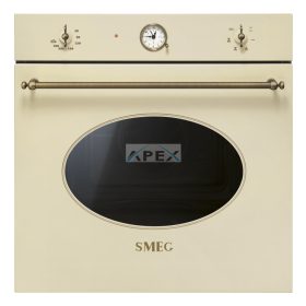   SMEG HŐLÉGKEVERÉSES SÜTŐ, Colonial design, 60 cm, analóg, bézs