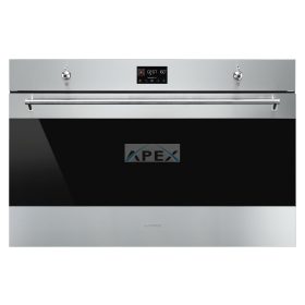   SMEG HŐLÉGKEVERÉSES SÜTŐ, Classica design, 90 cm, LCD, inox