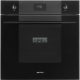 SMEG PIROLITIKUS HŐLÉGKEVERÉSES SÜTŐ, Linea design, 60 cm, CS LCD, mélyfekete üveg