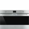 SMEG HŐLÉGKEVERÉSES SÜTŐ, Classica design, 90 cm, ES LCD, inox