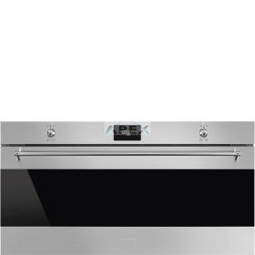   SMEG HŐLÉGKEVERÉSES SÜTŐ, Classica design, 90x47,5 cm, CS LCD, inox