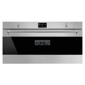   SMEG HŐLÉGKEVERÉSES SÜTŐ, Classica design, 90x47,5 cm, ES LCD, inox