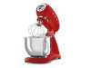 SMEG KONYHAI ROBOTGÉP, retro, piros test és talp