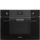 SMEG KOMPAKT KOMBINÁLT MIKROHULLÁMÚ SÜTŐ, Linea design, Galileo, 45 cm, CS LCD, mélyfekete üveg