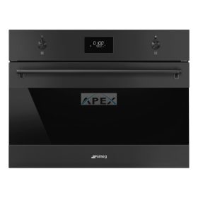   SMEG KOMPAKT MIKROHULLÁMÚ SÜTŐ, Classica design, Galileo, 45 cm, CS LCD, fekete