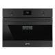 SMEG KOMPAKT MIKROHULLÁMÚ SÜTŐ, Classica design, Galileo, 45 cm, CS LCD, fekete