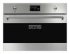 SMEG KOMPAKT KOMBINÁLT MIKROHULLÁMÚ SÜTŐ, Classica design, Galileo, 45 cm, ES LCD, inox