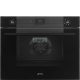 SMEG HŐLÉGKEVERÉSES SÜTŐ, Linea design, Galileo, 75x60 cm, ES LCD, mélyfekete üveg
