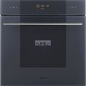   SMEG HŐLÉGKEVERÉSES SÜTŐ, Linea design, Galileo, 60 cm, ES LCD, neptune szürke üveg