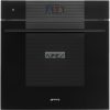 SMEG KOMBINÁLT GŐZSÜTŐ, Linea design, Galileo, 60 cm, TFT, mélyfekete üveg