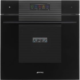  SMEG OMNICHEF HÁROM AZ EGYBEN SÜTŐ, Linea design, Galileo, 60 cm, nagy TFT, mélyfekete üveg
