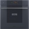 SMEG OMNICHEF HÁROM AZ EGYBEN SÜTŐ, Linea design, Galileo, 60 cm, nagy TFT, neptune szürke üveg
