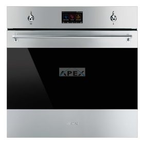   SMEG OMNICHEF HÁROM AZ EGYBEN SÜTŐ, Classica design, Galileo, 60 cm, TFT, inox