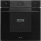 SMEG PIROLITIKUS HŐLÉGKEVERÉSES SÜTŐ, Linea design, Galileo, 60 cm, ES LCD, mélyfekete üveg