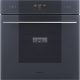 SMEG PIROLITIKUS HŐLÉGKEVERÉSES SÜTŐ, Linea design, Galileo, 60 cm, ES LCD, neptune szürke üveg