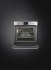 SMEG KOMBINÁLT PIROLITIKUS SÜTŐ, GŐZFUNKCIÓVAL, Classica design, Galileo, 60 cm, CS LCD, inox