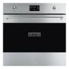 SMEG KOMBINÁLT PIROLITIKUS SÜTŐ, GŐZFUNKCIÓVAL, Classica design, Galileo, 60 cm, ES LCD, inox