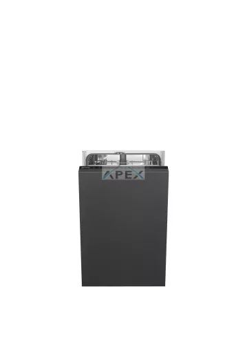 SMEG TELJESEN BEÉPÍTHETŐ MOSOGATÓGÉP, 45 cm, 9 teríték, 6 funkció, 2 hőmérséklet