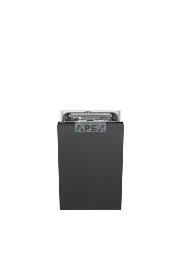 SMEG TELJESEN BEÉPÍTHETŐ MOSOGATÓGÉP, 45 cm, 10 teríték, 8 funkció, 2 hőmérséklet, 46dB