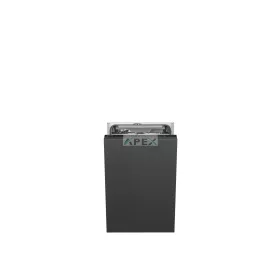   SMEG TELJESEN BEÉPÍTHETŐ MOSOGATÓGÉP, 45 cm, 10 teríték, 8 funkció, 2 hőmérséklet, 44dB