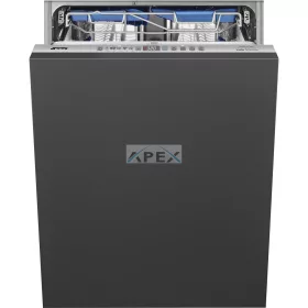   SMEG TELJESEN BEÉPÍTHETŐ MOSOGATÓGÉP, 60 cm, 14 teríték, 10+1 funkció, 7 hőmérséklet, 3 FlexiDuo kosár (Easy Glide)