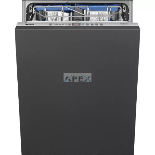 SMEG TELJESEN BEÉPÍTHETŐ MOSOGATÓGÉP, 60 cm, 14 teríték, 10+1 funkció, 7 hőmérséklet, 3 FlexiDuo kosár (Easy Glide)