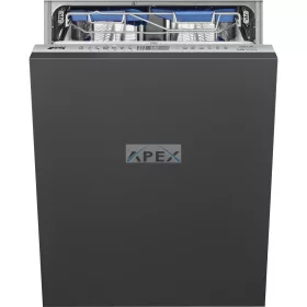   SMEG STL324BQL TELJESEN BEÉPÍTHETŐ MOSOGATÓGÉP, 60 cm, 13 teríték, 12+2 funkció, 7 hőmérséklet, 3 FlexiDuo kosár (Easy Glide)