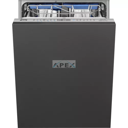 SMEG STL324BQL TELJESEN BEÉPÍTHETŐ MOSOGATÓGÉP, 60 cm, 13 teríték, 12+2 funkció, 7 hőmérséklet, 3 FlexiDuo kosár (Easy Glide)