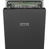 SMEG TELJESEN BEÉPÍTHETŐ MOSOGATÓGÉP, 60 cm, 13 teríték, 10+1 funkció, 42 dB, B energiao., 3 FlexiDuo kosár