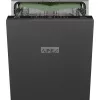 SMEG TELJESEN BEÉPÍTHETŐ MOSOGATÓGÉP, 60 cm, 13 teríték, 10+1 funkció, 45 dB, C energiao., 3 Flexi kosár