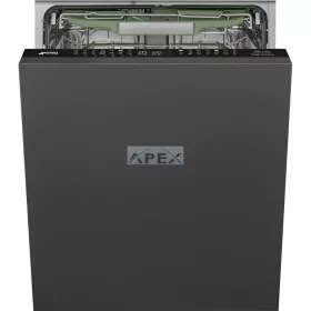   SMEG TELJESEN BEÉPÍTHETŐ MOSOGATÓGÉP, 60 cm, 14 teríték, 12+2 funkció, 42 dB, A energiao., Planetarium, 3 FlexiDuo kosár