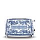 SMEG KENYÉRPIRÍTÓ, retro, 2 szeletes, D&G Blu Mediterraneo kollekció