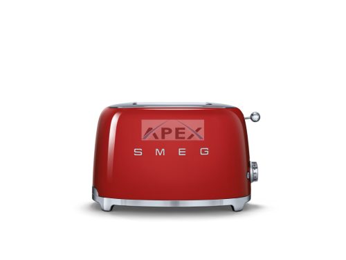 SMEG KENYÉRPIRÍTÓ, retro, 2 szeletes, piros
