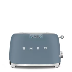 SMEG KENYÉRPIRÍTÓ, retro, 2 szeletes, matt viharkék