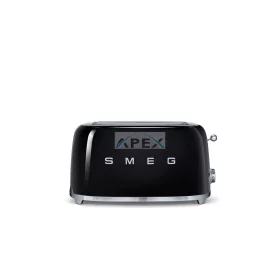 SMEG KENYÉRPIRÍTÓ, retro, 4 szeletes, fekete