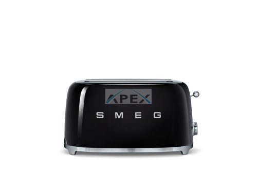 SMEG KENYÉRPIRÍTÓ, retro, 4 szeletes, fekete