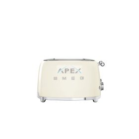 SMEG KENYÉRPIRÍTÓ, retro, 2x2 szeletes, bézs