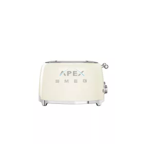 SMEG KENYÉRPIRÍTÓ, retro, 2x2 szeletes, bézs