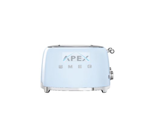 SMEG KENYÉRPIRÍTÓ, retro, 2x2 szeletes, világoskék