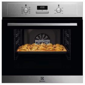   Electrolux EOD3F40BX SteamBake 600 Beépíthető sütő, katalitikus öntisztító hátfal/Aqua Clean