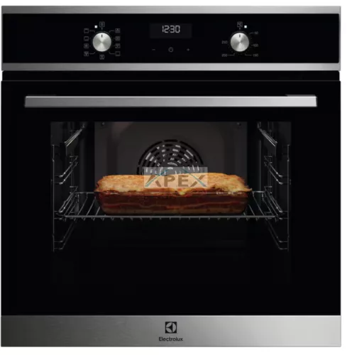 Electrolux EOF5F50BX SurroundCook 600 Beépíthető sütő, katalitikus öntisztító hátfal/Aqua Clean