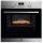 Electrolux EOH3F00BX Beépíthető sütő, katalitikus öntisztító hátfal/Aqua Clean