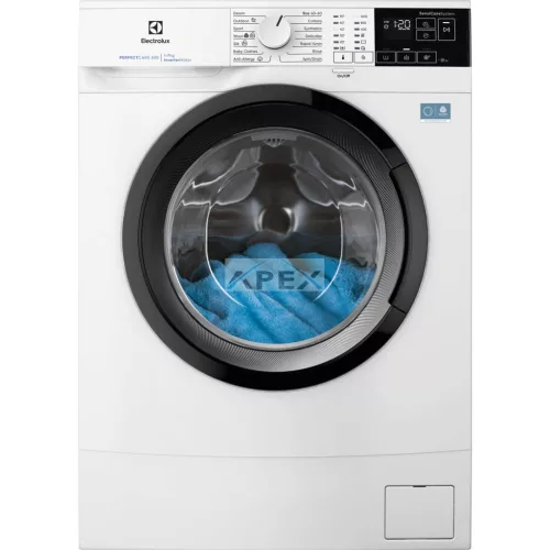 Electrolux EWS6427BE PerfectCare 600 Keskeny elöltöltős mosógép 7kg 1200 ford./perc , ÖKOInverter motor