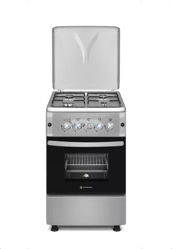 NOVACOOK F5S40G2-INX LPG gáztűzhely INOX