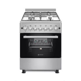 NOVACOOK F6B40EF INX kombinált tűzhely inox