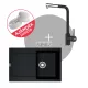 FRANKE Maris MRG 611 mosogató és csaptelep SIRIUS DOCCIA L szett + Ajándék többfunkciós paszta (FR1301195)