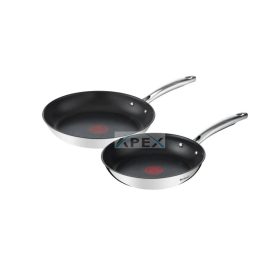   Tefal G732S255 Duetto+ Serpenyő szett 2 részes (24 cm + 28 cm), Thermo-Signal™ technológia, indukciós